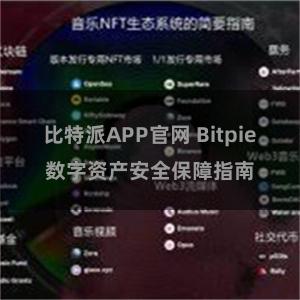 比特派APP官网 Bitpie数字资产安全保障指南