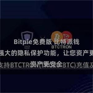 Bitpie免费版 比特派钱包：强大的隐私保护功能，让您资产更安全