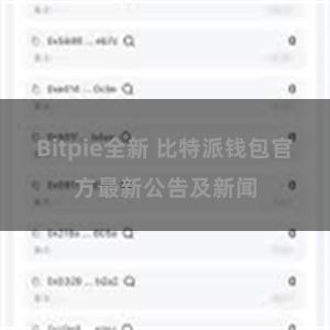 Bitpie全新 比特派钱包官方最新公告及新闻